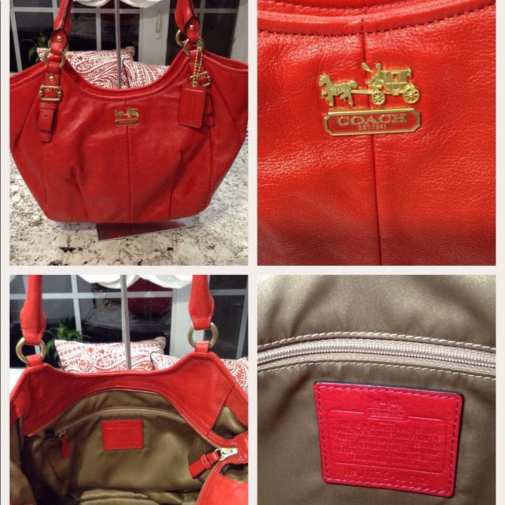 Coach Madison Leather Abigail Shoulder bag
